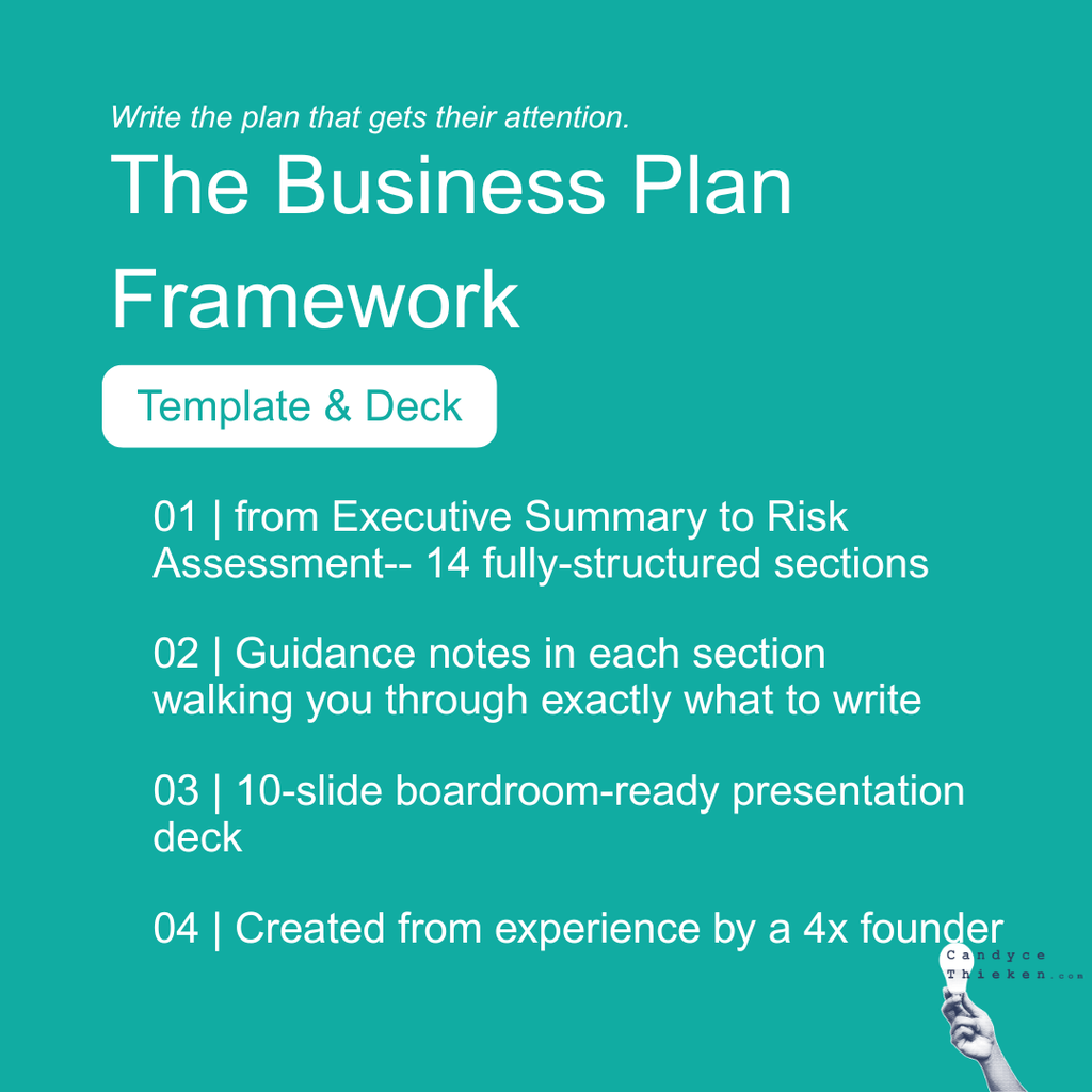 The Business Plan Framework & Deck
