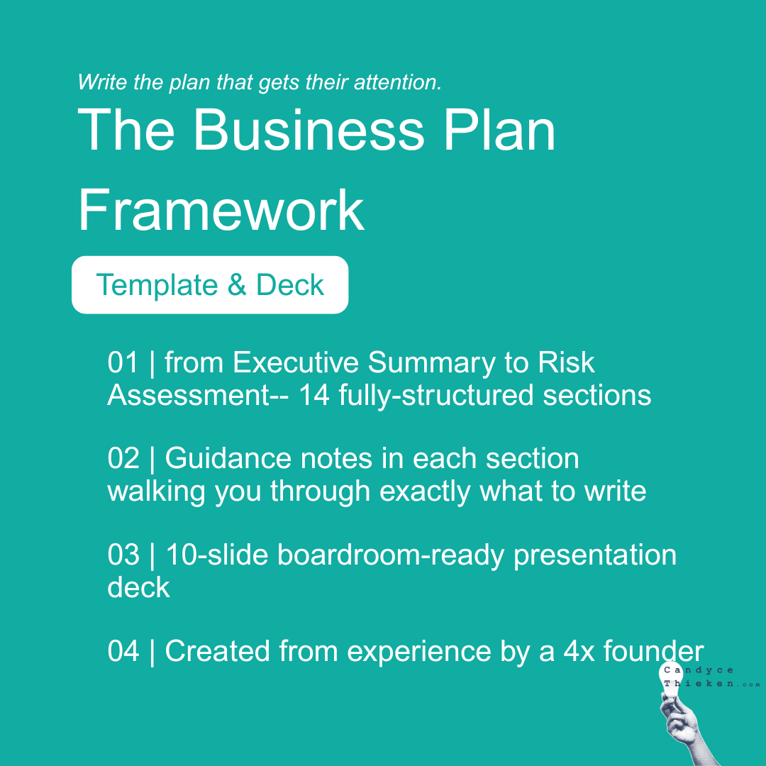 The Business Plan Framework & Deck