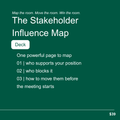 The Stakeholder Influence Map