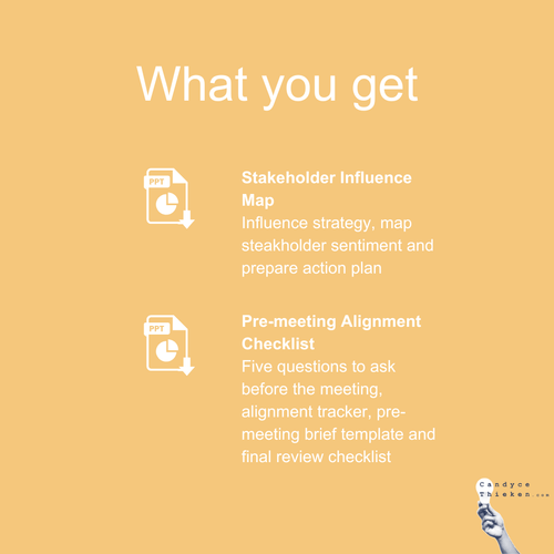 The Approval Kit — Stakeholder Map + Alignment Checklist