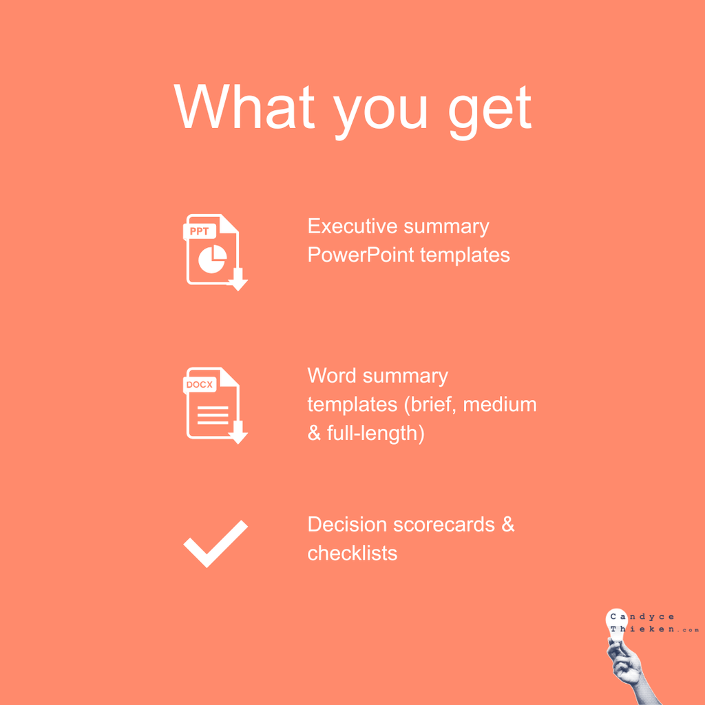 The Executive Summary Framework™