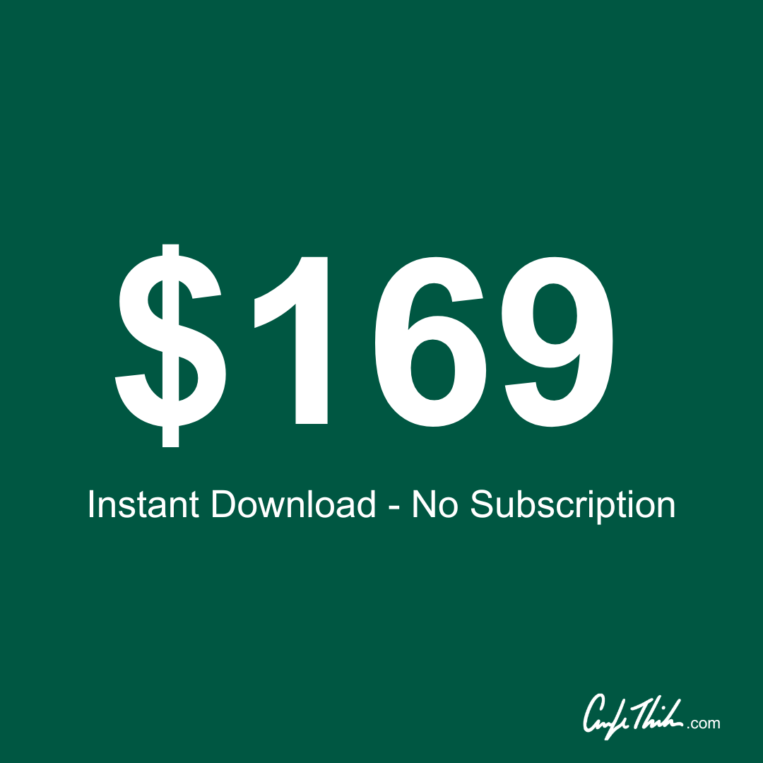 The Business Case Framework — $169 instant download, no subscription required