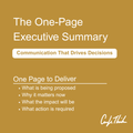 Free Download: The One-Page Executive Summary