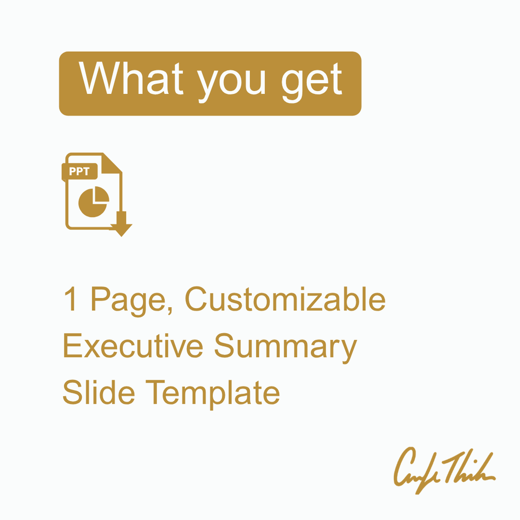 Free Download: The One-Page Executive Summary