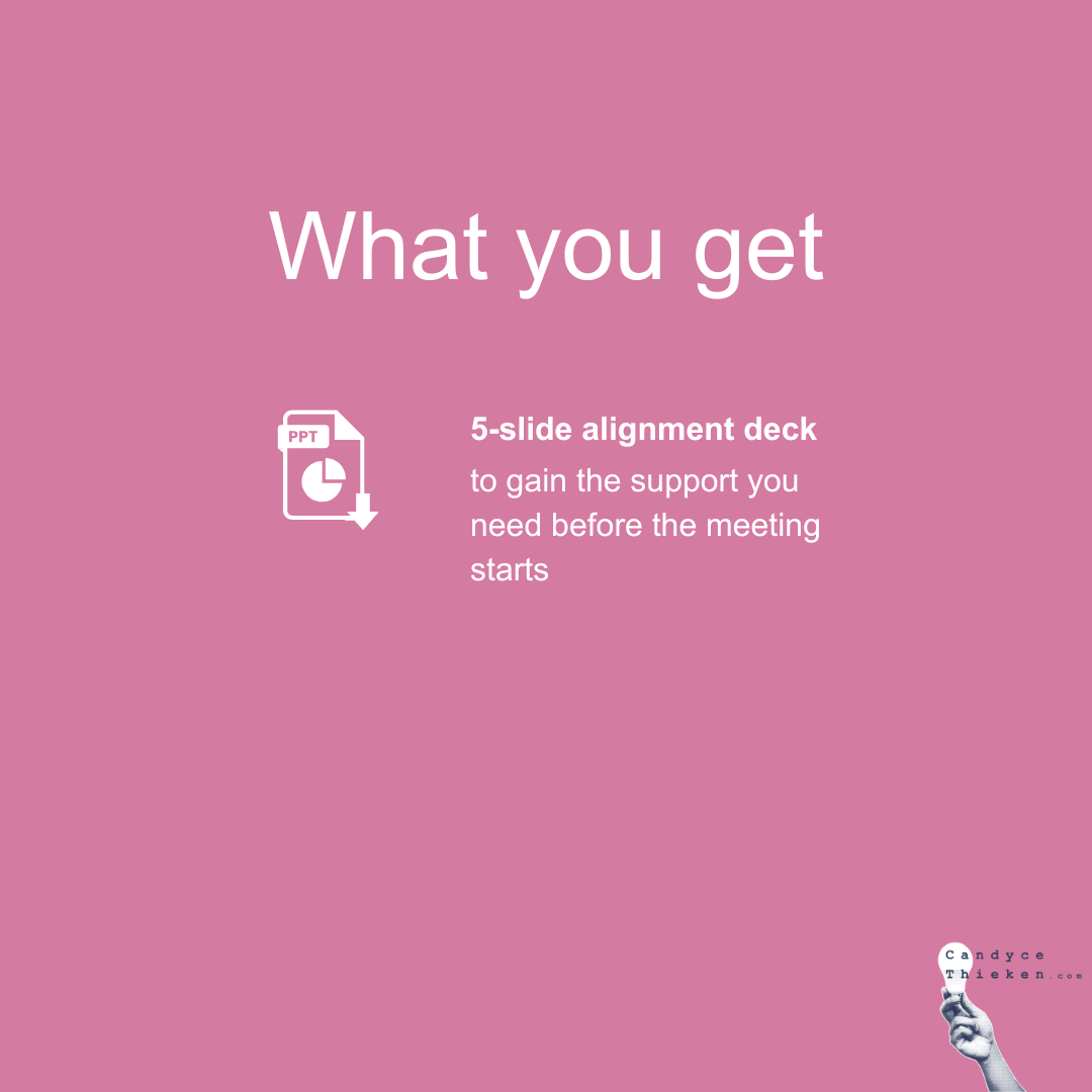 The Pre-Meeting Alignment Checklist