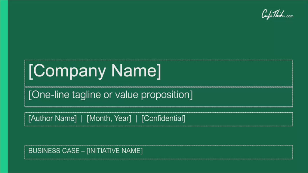The Business Case Framework